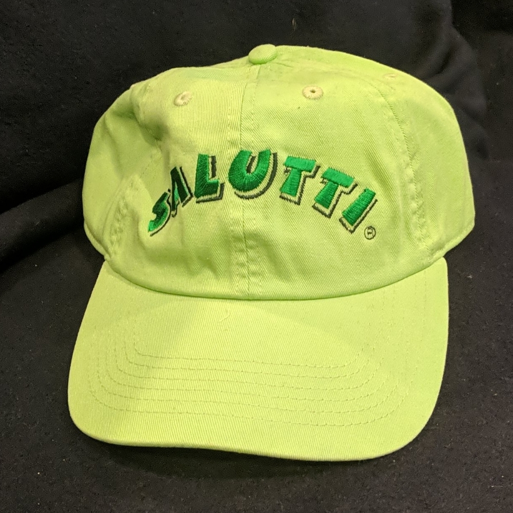New Lime Green Salutti Cap by Newhatten